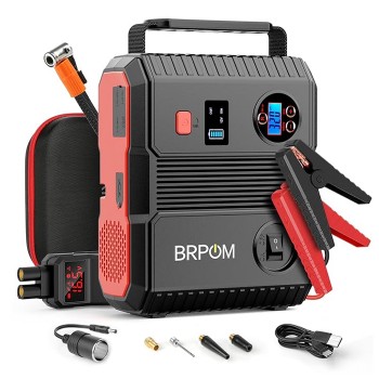  CAR JUMP STARTER & AIR COMPRESSOR 4IN1 BM600 3000A 5V-12V 