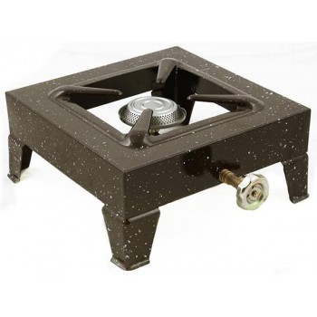 Calfer Gas Liquid Gas Countertop Single Burner Brown ELV-100