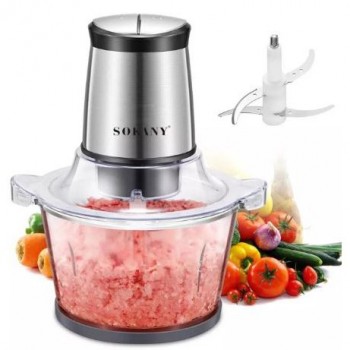 Sokany SK-7008 Mini Wonder Chopper 2.0L Food Processor Meat Grinder Mincer Electric Blender