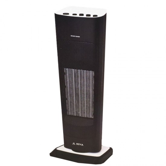 JL NIVA NSB-60B Quartz Ceramic Tower Heater 2 Heat Setting 2000W