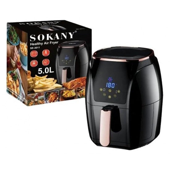 SOKANY HEALTHY AIRFRYER 5LTR SK-3011