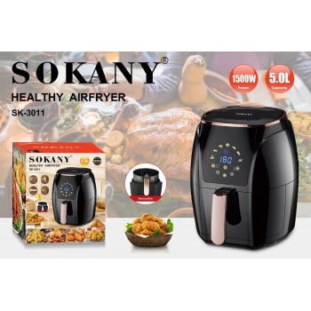 SOKANY HEALTHY AIRFRYER 5LTR SK-3011