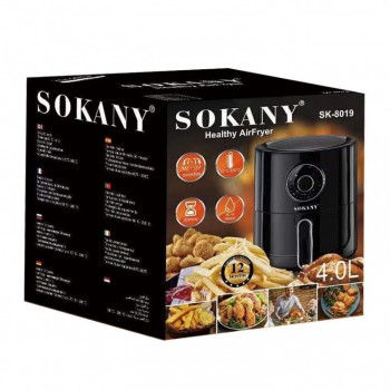 SOKANY HEALTHY AIR FRYER SK-8019 4-LTR