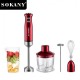 Sokany 600W Multifunction Electric Mixer Juicer/Hand Blander SK-DD-1808