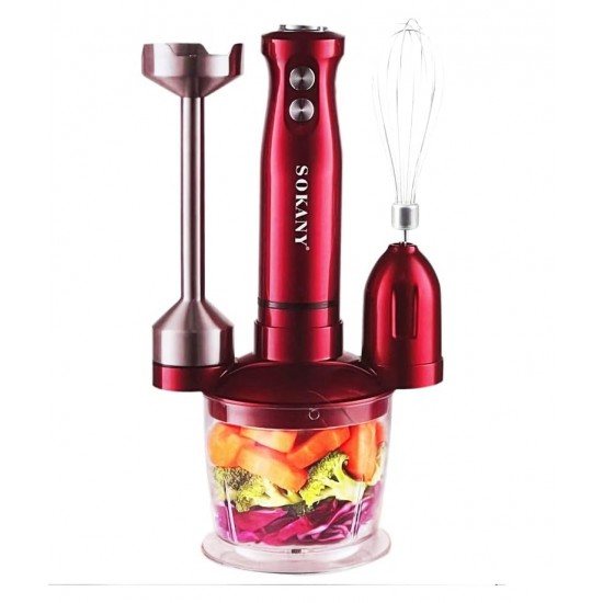 Sokany 600W Multifunction Electric Mixer Juicer/Hand Blander SK-DD-1808