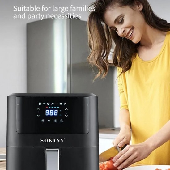 SOKANY HEALTHY AIRFRYER 8LTR SK-ZG-8043