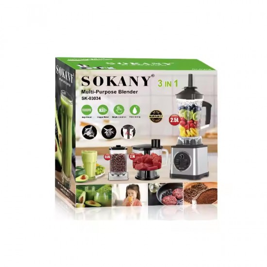 SOKANY MULTI PURPOSE BLENDER SK-03034