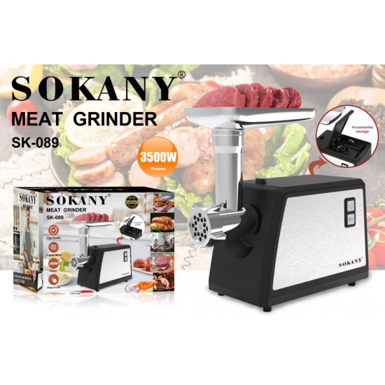 SOKANY MEAT GRINDER 3500W SK-089