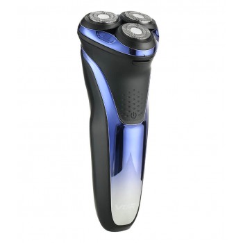 VGR Mens Electric Shaver Whole-Body Waterproof 3D Floating Beard Trimmer with LCD Display V-306